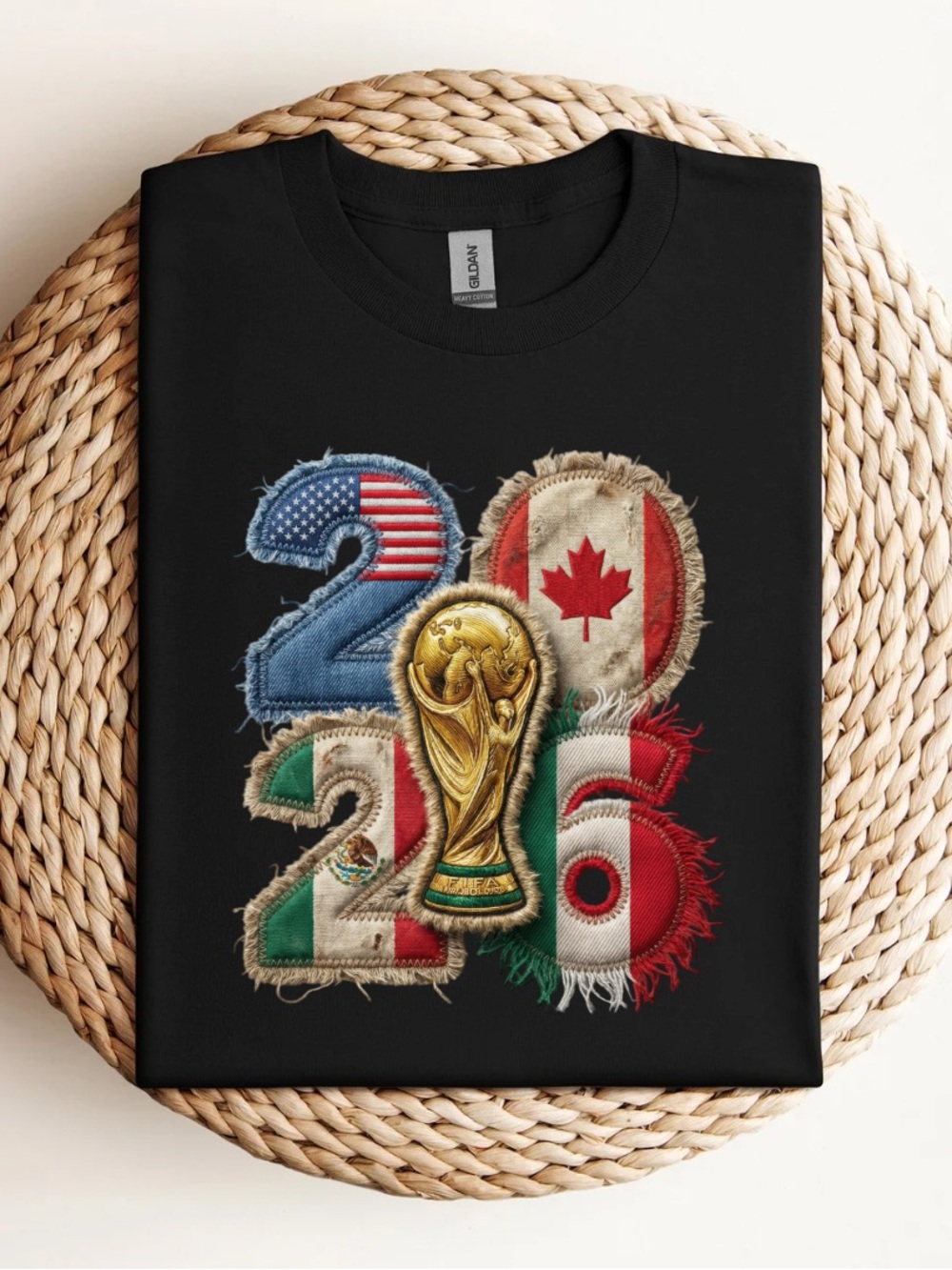 World Cup 2026 Faux Yarn T-Shirt